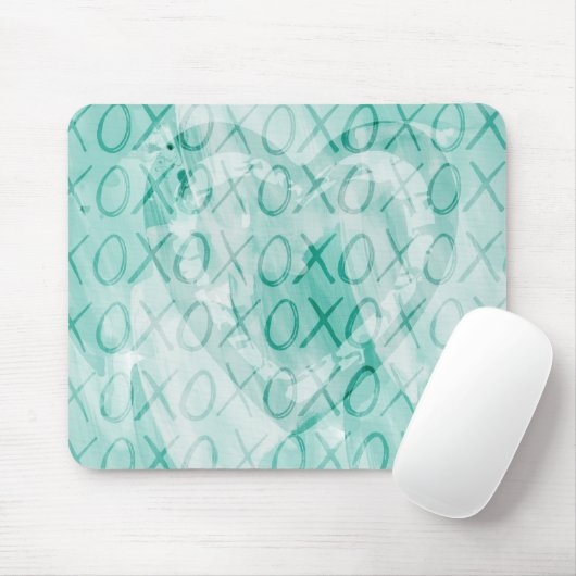 Mint XOXO Liebe Mousepad (Mit Mouse)