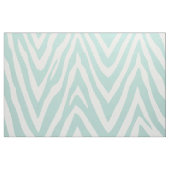 Mint Zebra Print Große Skala Stoff (Fat Quarter (45,7 x 55,9 cm))