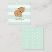 Mintbärenherz Vielen Dank, dass Sie Karten bemerke (Vorne/Hinten)