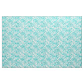 Mintblau und weiße Marmortextur Stoff (Yard (91,4 cm))