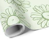 Minted Daisy Bliss Geschenkpapier (Rolleneckpunkt)