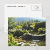 Minter-Gärten Postkarte (Vorne/Hinten)