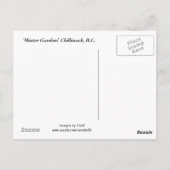 Minter-Gärten Postkarte (Rückseite)