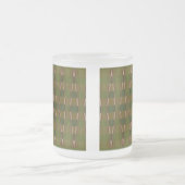 Mintglas-Tasse - Abstrakt Mattglastasse (Mittel)