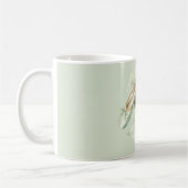 Mintgrüne Ballettschuhe Ballerina Mädchen Kaffeetasse (Links)
