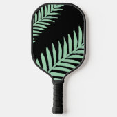 Mintgrüne Palme Pickleball Schläger (Rückseite)
