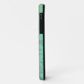 Mintgrünes digitales Tarnmuster Case-Mate iPhone Hülle (Hinten/Links)
