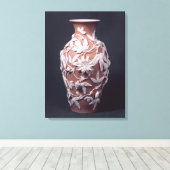 Minton Parian Ware vase, 1894 Leinwanddruck (Insitu (Holzboden))