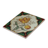 MInton Rembrandt Tulip Hand farbige Print Repro Fliese (Seite)