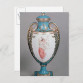 Minton vase, 1862 postkarte (Vorne/Hinten)