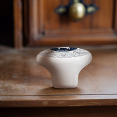 Mintons Deer British Royal Blue Viktorianisch Antl Keramikknauf