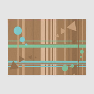 Mintschokoladengeometrie Seidenpapier