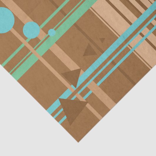 Mintschokoladengeometrie Seidenpapier (Ausschnitt)