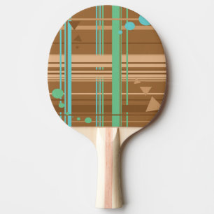 Mintschokoladengeometrie Tischtennis Schläger