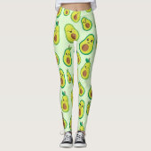 Minty "Avo-Cute" Leggings (Vorderseite)