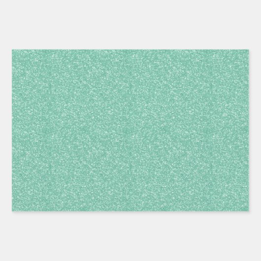 Minty Cosy Holiday Wrapping Paper Sheets Geschenkpapier Set (Vorderseite 3)