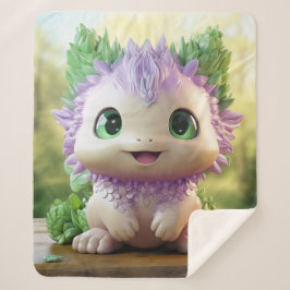 Minty, das charmante Axolotl Sherpadecke