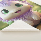 Minty, das charmante Axolotl Sherpadecke (3/4)