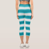 Minty Fresh - Gradient Capri Leggings (Rückseite)