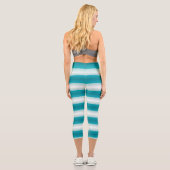 Minty Fresh - Gradient Capri Leggings (Rückseite)