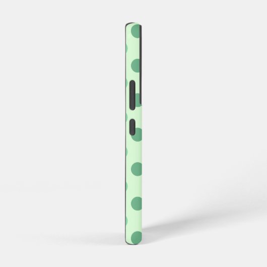 Minty Fresh Polka Dot and Strip Pattern Samsung Galaxy Hülle (Rechte Seite)
