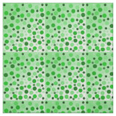 Minty Green Polka Dots, Stoff (Muster)