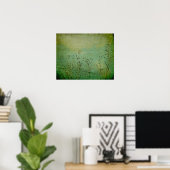 Minty Green Sky Poster (Heimbüro)