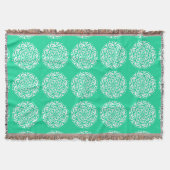 Minty Mandala Decke (Vorderseite)