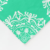 Minty Mandala Fleecedecke (Ecke)