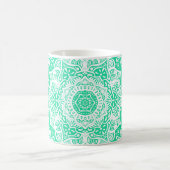 Minty Mandala Kaffeetasse (Mittel)