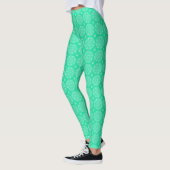 Minty Mandala Leggings (Links)