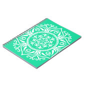 Minty Mandala Notizblock (Linke Seite)