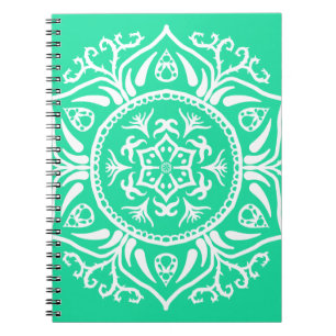 Minty Mandala Notizblock