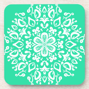 Minty Mandala Untersetzer