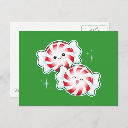 Minty Postkarte (Vorne/Hinten)