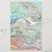 Minty Puddle Briefpapier (Vorderseite)