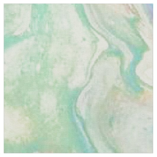 Minty Puddle Stoff (Nahaufnahme)