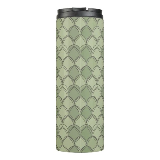 Minty Ripple - Die Gentle Wave Parade Thermosbecher (Rückseite)