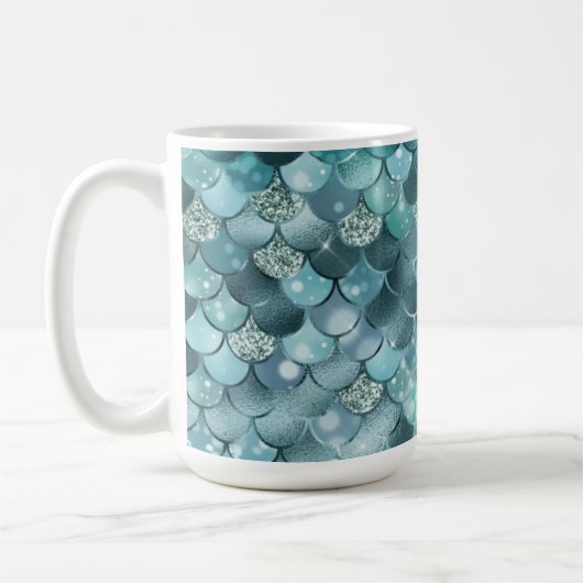 Minty Scales Mermaid Tasse (Links)