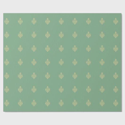 Minty Wappen Geschenkpapier (Flach)