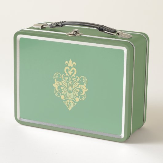 Minty Wappen Metall Brotdose (Vorderseite)