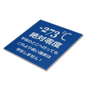Minus 273 Ceramic Fliese (Seite)
