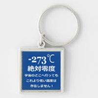 Minus 273 Schlüsselanhänger