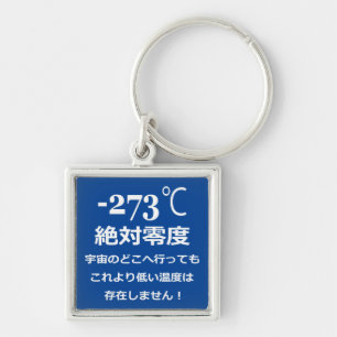 Minus 273 Schlüsselanhänger