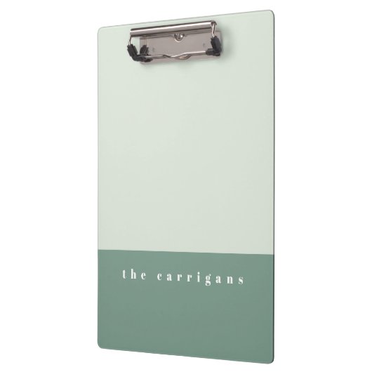 Minusfarbblock Klemmbrett (Links)