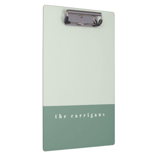 Minusfarbblock Klemmbrett (Rechts)