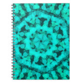 Minusgrün geometrisch notizblock (Vorderseite)