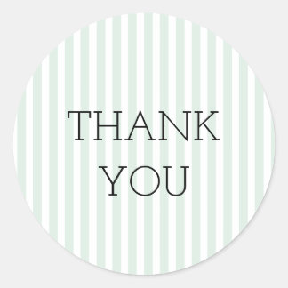 Minusklick Streifen Danke Stickers