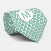 Minusquatrefolienmonogramm Krawatte (Gerollt)