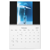 Minute mit einem Pilz Kalender (Feb 2027)